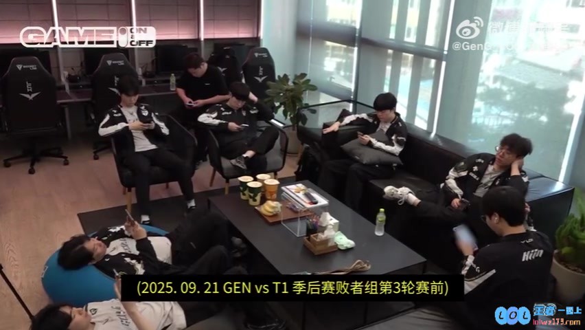 GEN发布对阵T1赛场VLOG：激烈对决后的宝贵胜利InspireArena见！