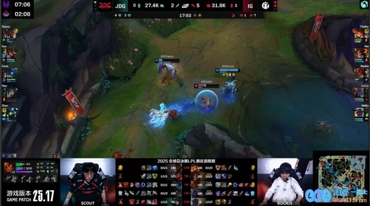?叫T1过来！Wei绞杀JDGGALA大雨瓢泼夺水龙iG3_1挺进S15，英雄战斗再续传奇