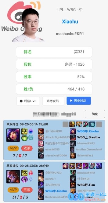 看完iG比赛后，xiaohu单排阿萝拉韩服砍下31杀！见证电竞传奇的无畏之旅