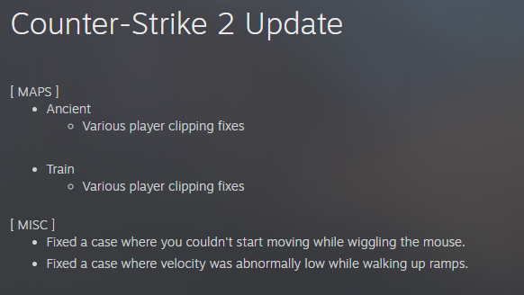 CS更新0924：部分地图优化以及系统修复