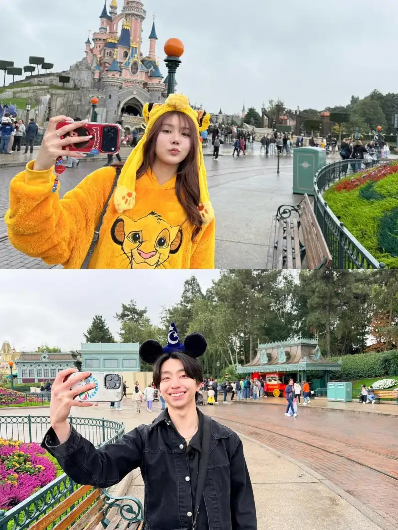 又秀恩爱！f0rsakeN跟女朋友去巴黎迪士尼甜蜜游玩