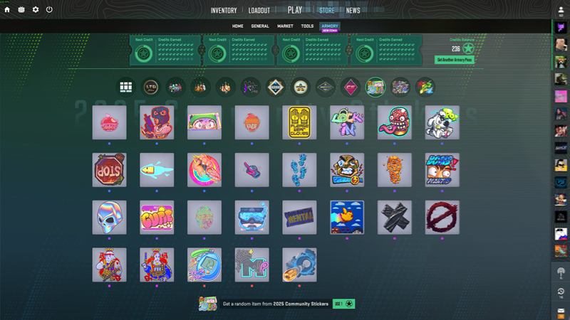 CS更新1002：武库挂饰贴纸更新，社区地图入列